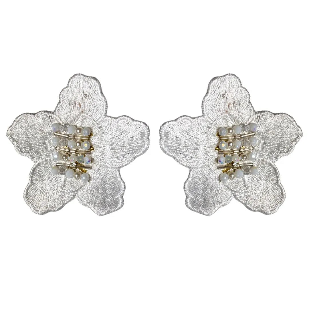 Aros Jardín Blancos Medianos