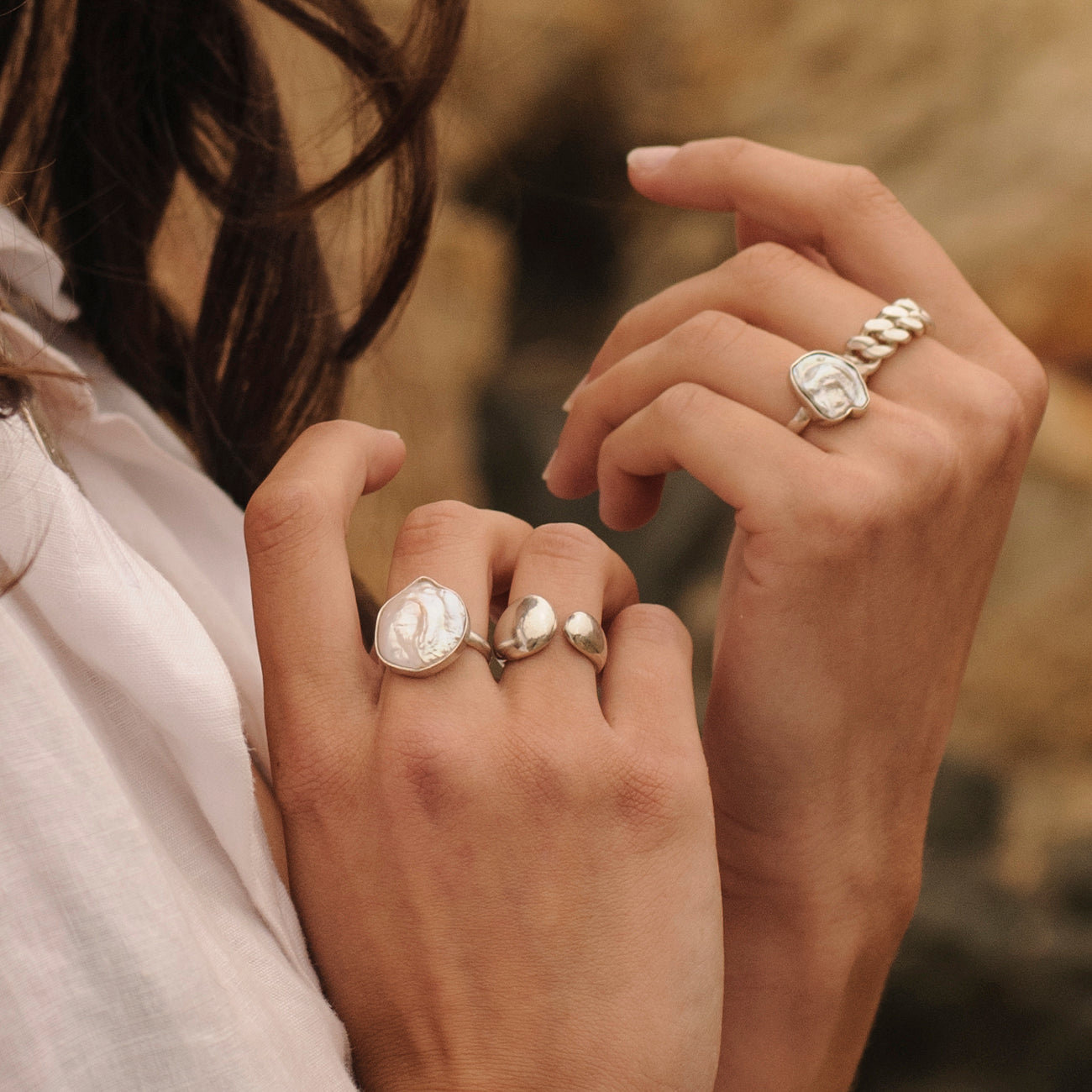 Anillo Gran Canaria Plata