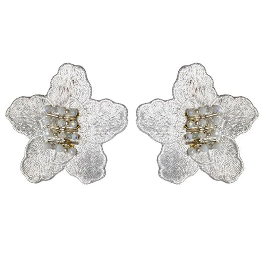 Aros Jardín Blancos Medianos