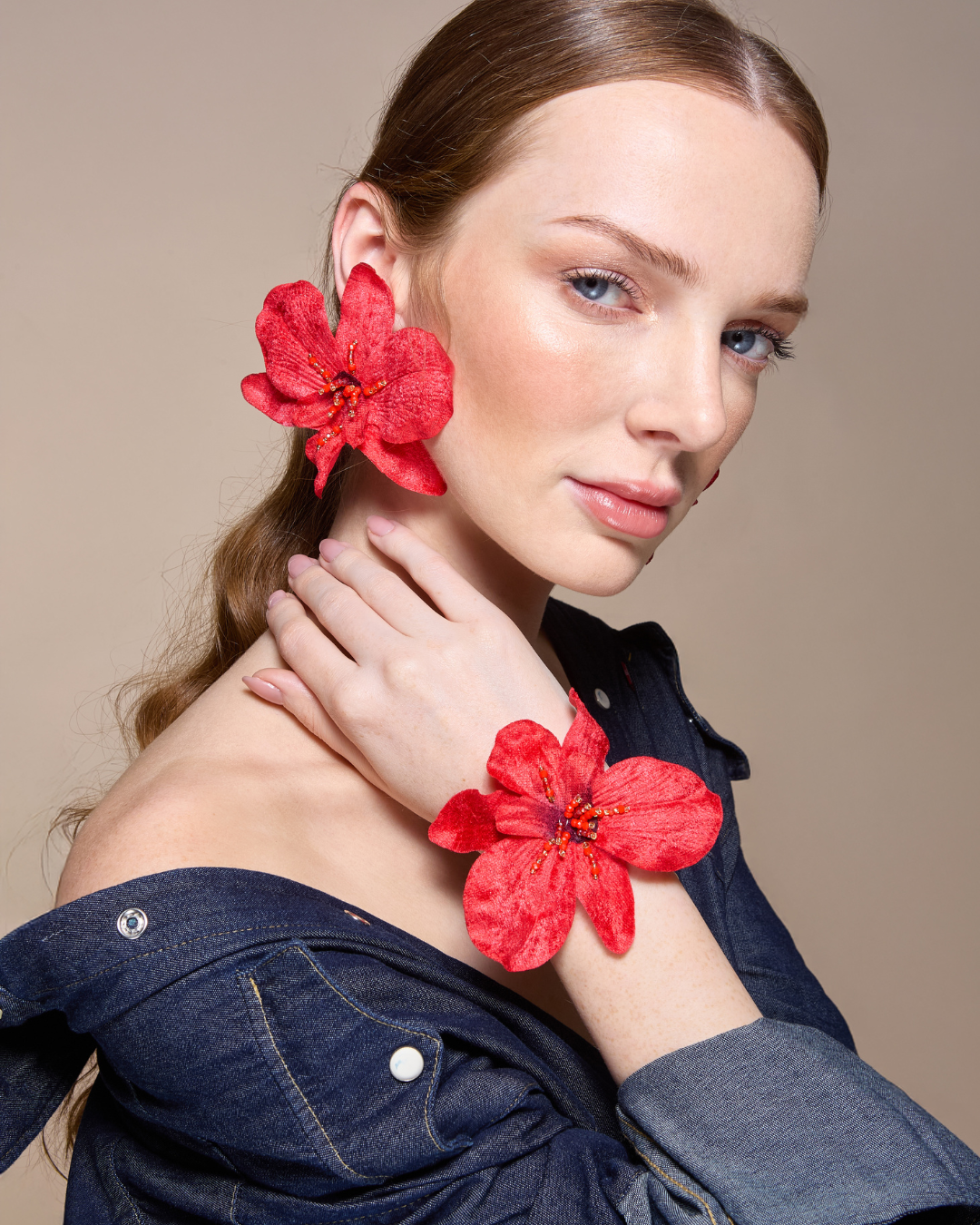 Aros Veleña Rojos XL